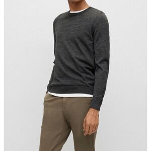 Hugo Boss Dark Gray Crewneck Sweater